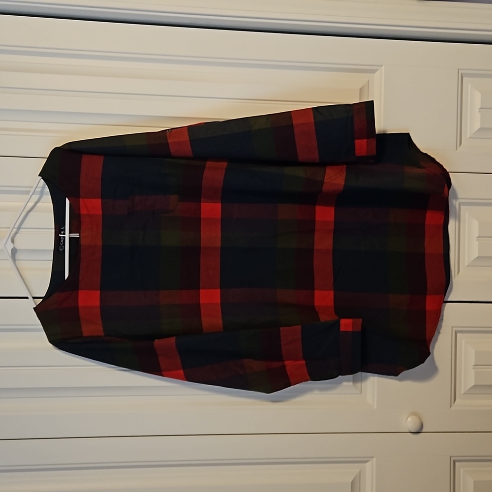 New Cupshe plaid tunic